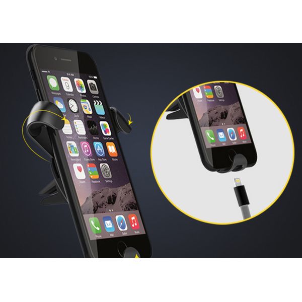 Fully Automatic Adjustable Phone Holder Wireless Charging Car Mount With Intelligent Recognition