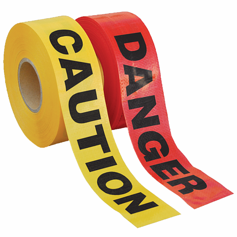 Red Danger Tape PE Non-adhesive Tape For Warning