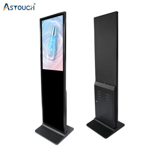 Interactive Floor Standing Digital Signage 65 Inch Indoor For Advertising