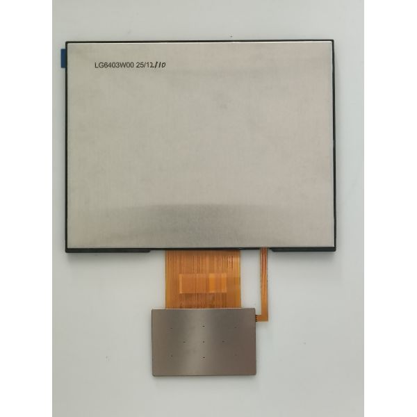 6.4 inch TFT display module with 1024x768 resolution and LVDS interface for vehicle applications