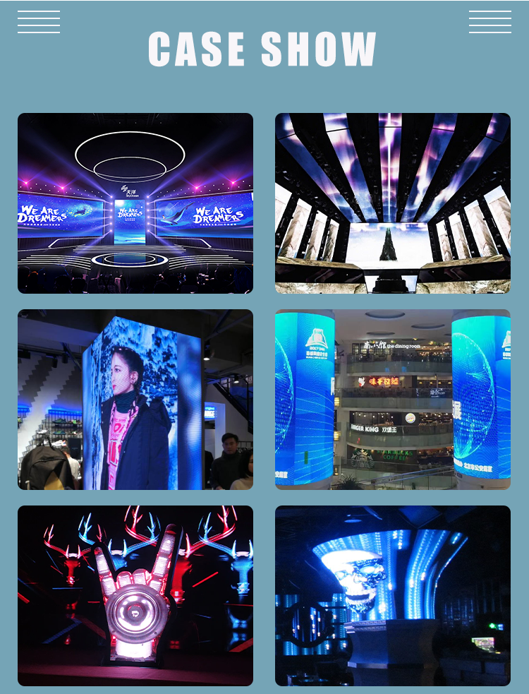 Low Power Module P4 Module Led Video Display Good Stability And Even Colour Distribution Led Display High Definition Display