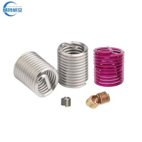 Bronze Plated Phosphor Bronze Wire Thread Inserts Non-Magnetic Copper Sleeve Fasteners