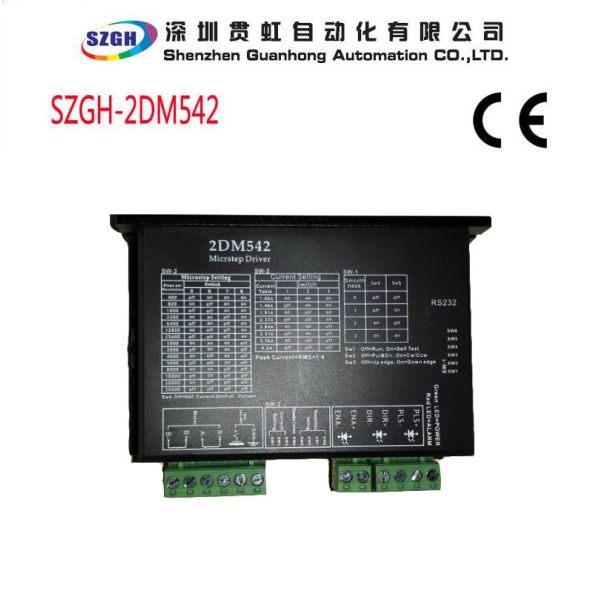 DC 24 - 48 V With Extra Low Noise Digital 2 Phase Stepper Motor Driver