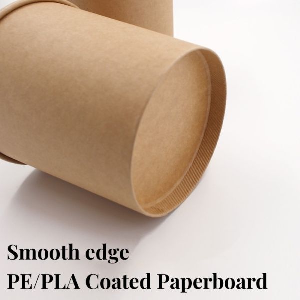 Initial Payment Biodegradable Compostable Single Wall Cup 16oz Kraft Paper Soup Bucket