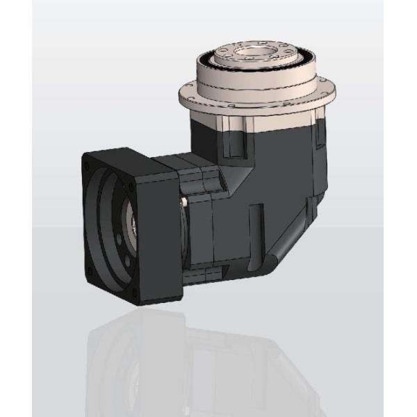 Power Transmission Right Angle Gearbox Hollow Shaft Drive Customized
