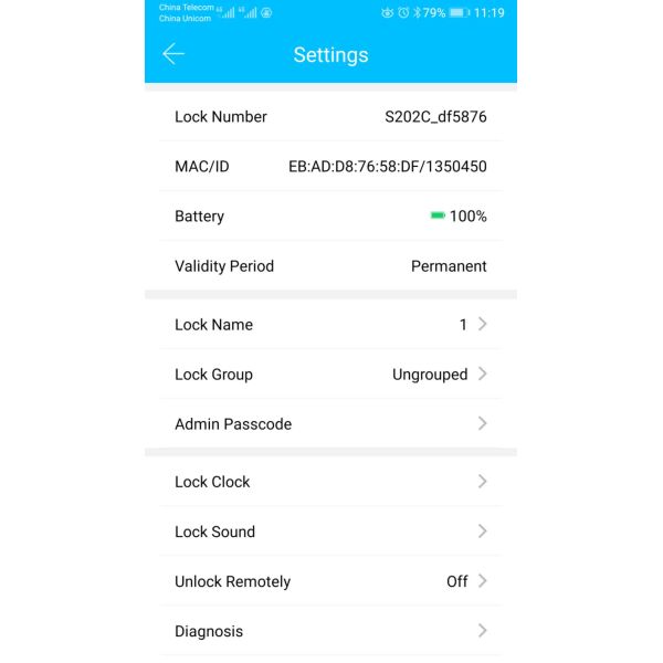 Antitheft Voice Control Smart Door Lock With No Limit Of EKeys And 250 Codes
