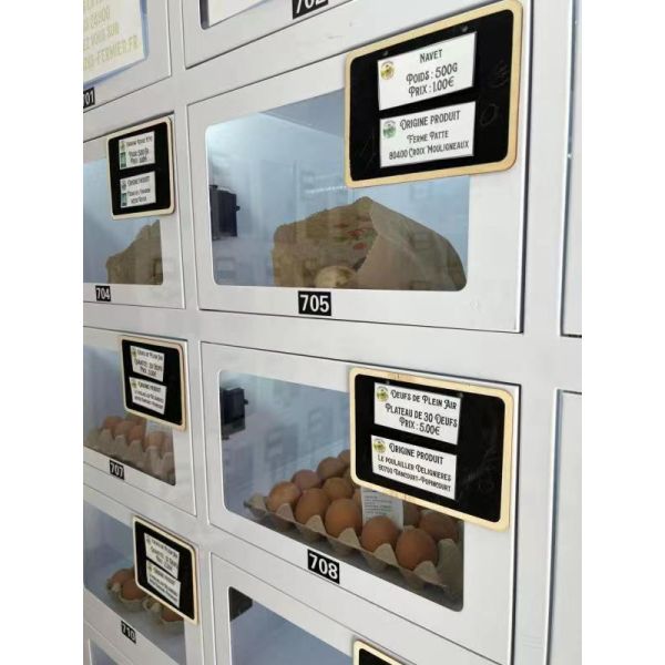 WEIMI Egg Locker Vending Machine With Refrigerated Locker System Ideal for Supermarkets and Shopping Malls