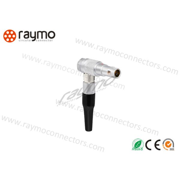 Multipins Circular Push Pull Connectors, Multi Pin Plug Right Angle Shaped