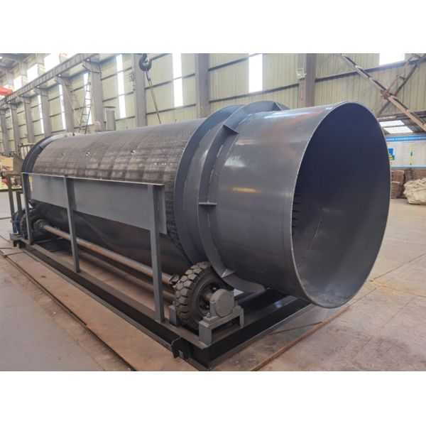 Garbage Screen Shaftless Drum Screen Machine Soil Stone Screening Machine