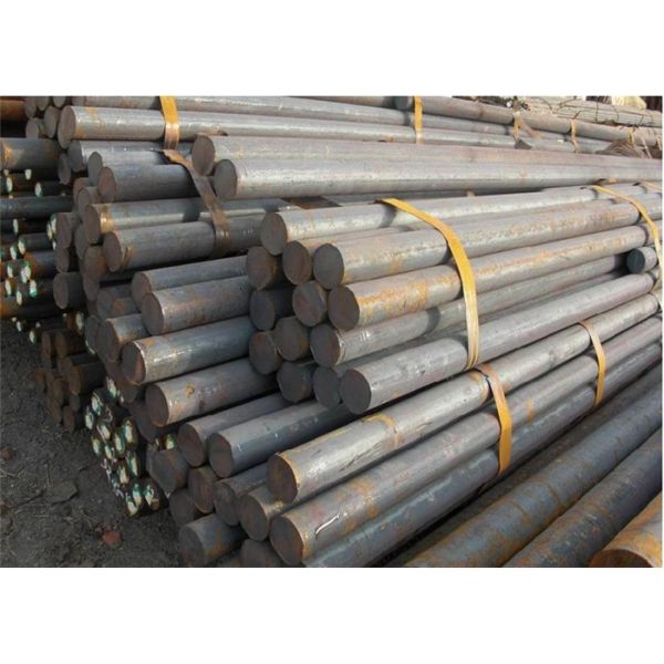 Engineering Structural Solid Steel Bar , Round Shaped Solid Metal Rod