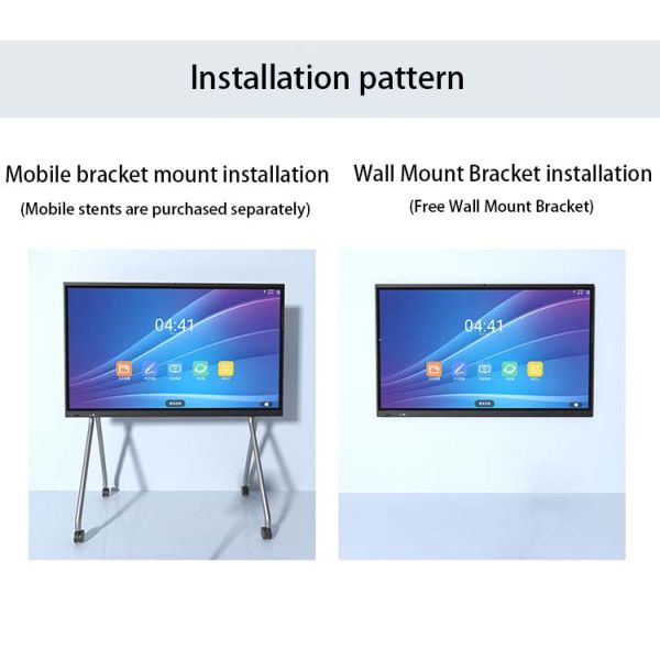 Education Digital Whiteboard 98 Inch Interactive Flat Panel Touch Screen Digital Tablet Whiteboard Smart White Board for School