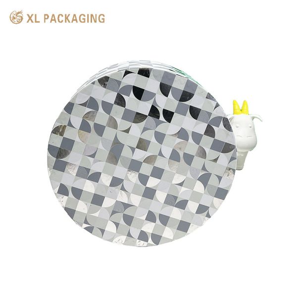 XL Packaging Custom Packaging Box Factory Customized Round 25 Advent Calendar Packaging Box For Gift Cosmetic Craft Cartoon Toy