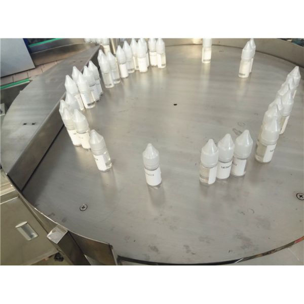 Touch Screen Plastic Bottle Filling Machine Peristaltic Pump / Piston Pump Measuring