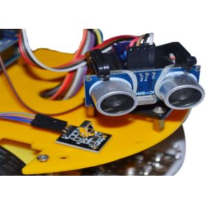 Intelligent Bluetooth Tracking Obstacle Avoidance Robot Smart Car with LCD