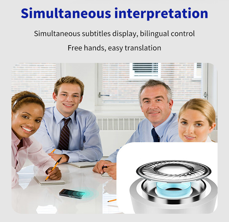 Mini Smart Language Translation Device Real Time Mobile Remote Multilingual Translator