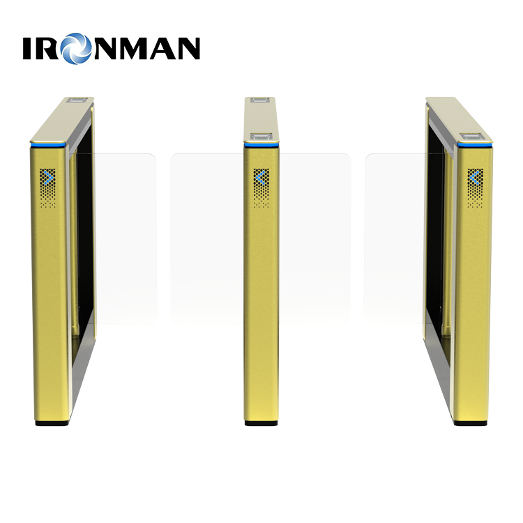Custom Swing Barrier Gate Turnstile Access Control Security Systems Mechanism For Shopping Mall
