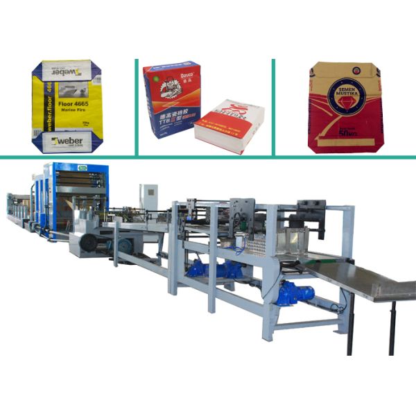 Full Automatic Paper Bag Making Machine High-speed with Vacuum Pump Motor