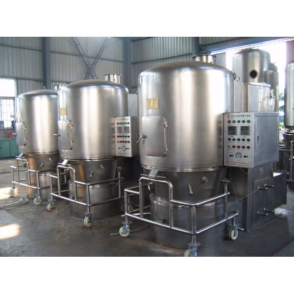 PLC Control System Pharmaceutical Dryers Boiling Drying Machine 210kg/h