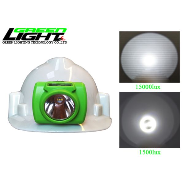 Antistatic 232lum Coal Mining Lights 16hrs Discharge Miner Cap Lamp