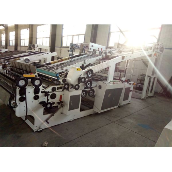 Flute Automatic Lamination Machine For Corrugated Paper Production Low Noise