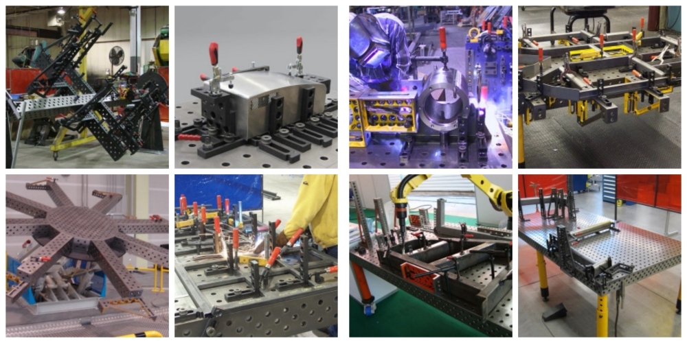 Various industrial applications of D28 welding table