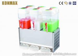 Quality Triple Tank Commercial Automatic Beverage Dispenser Fruit Juice Dispensers 18 Liter for sale