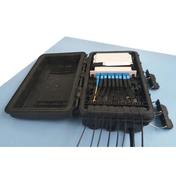 PP ABS + PC Aerial Fiber Optic Splice Enclosure / Junction Box Enclosure