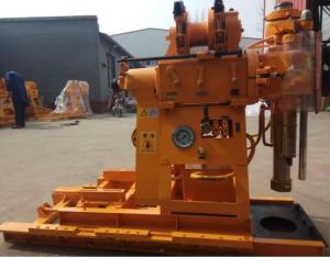 China 150m Depth Bore Hole Hydraulic Rotary Drilling Rig Portable on sale