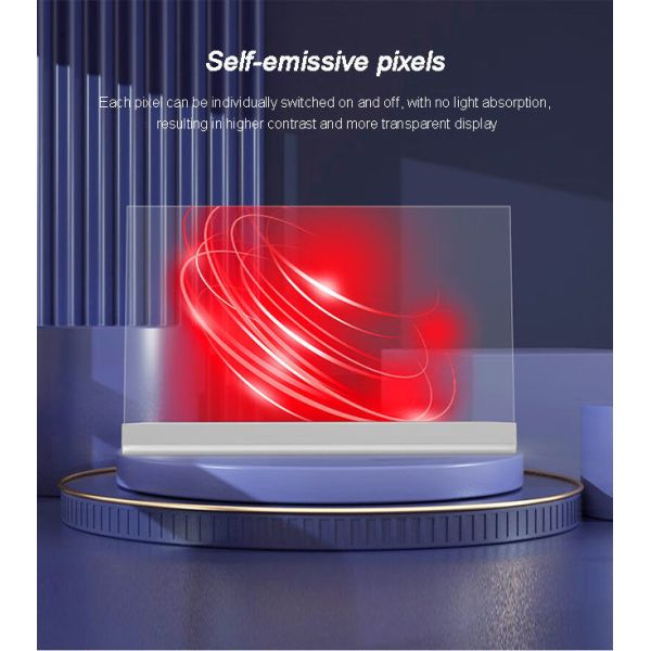 55 inch Interactive Touchscreen Transparent OLED Display For Retail And Business