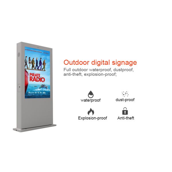 Waterproof Outdoor LCD Display LCD Digital Signage WIFI Software Remote Control