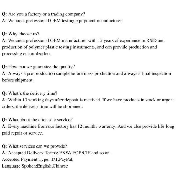 LCD Touch Screen Polycarbonate Resin Melt Flow Rate MFR Meter Index Tester