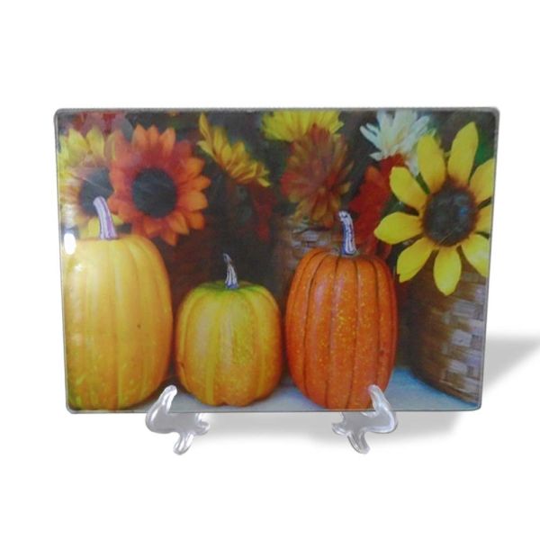Durable Tempered Glass Cutting Board with Scratch Resistant Surface