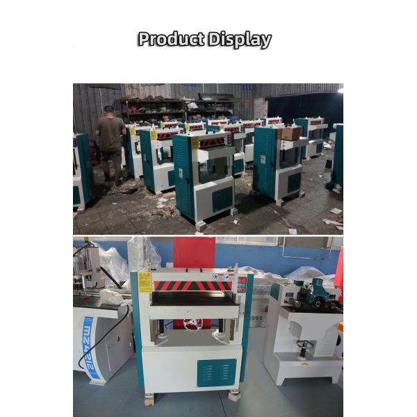 Wood Surface Planer Machine 440mm Max. Planing Width With Sliding Table