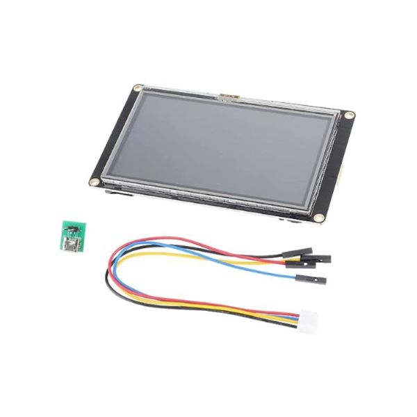 NX8048K070-011C Enhanced 7 inch lcd display HMI kernel Touch Capacitive screen with case