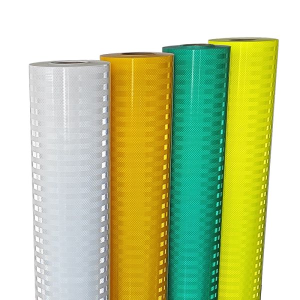 PSA Adhesive Permanent EGP Reflective Sheeting High Legibility