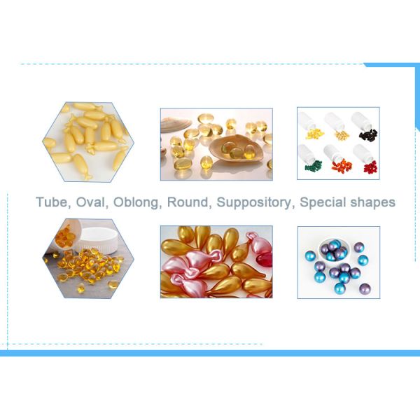 Roller Die Softgel Encapsulation Machine Paintball Soft Capsule Making Machine