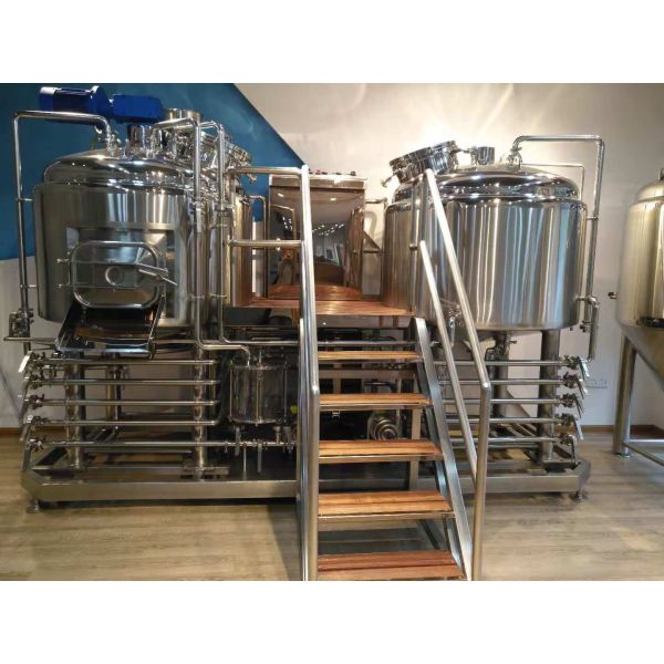 German Brewing Machine 5BBL 2 Vessel Brewhouse