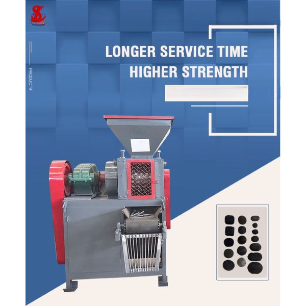 AC Motor Mini Coal Making Machine Briquette Maker Complete Set for Clean Coal Production