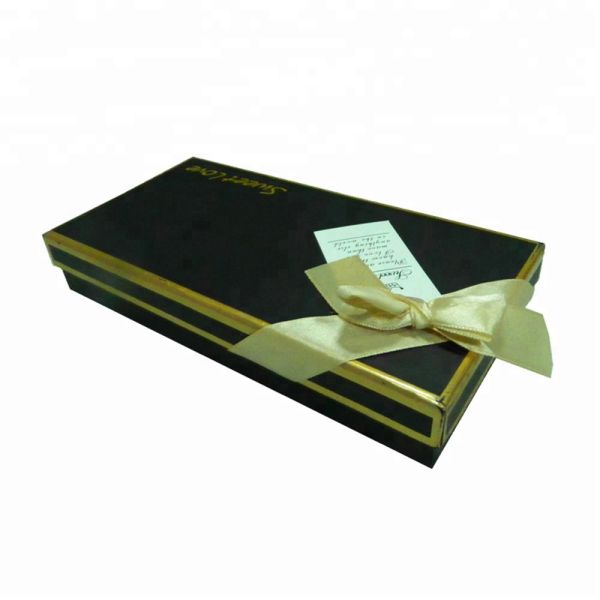 Elegant Luxury Cardboard Chocolate Boxes Paper Gift Packaging With Lid