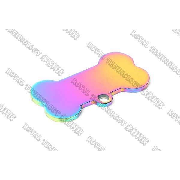 Stainless Steel Personalized Name Plate PVD Gold Plating
