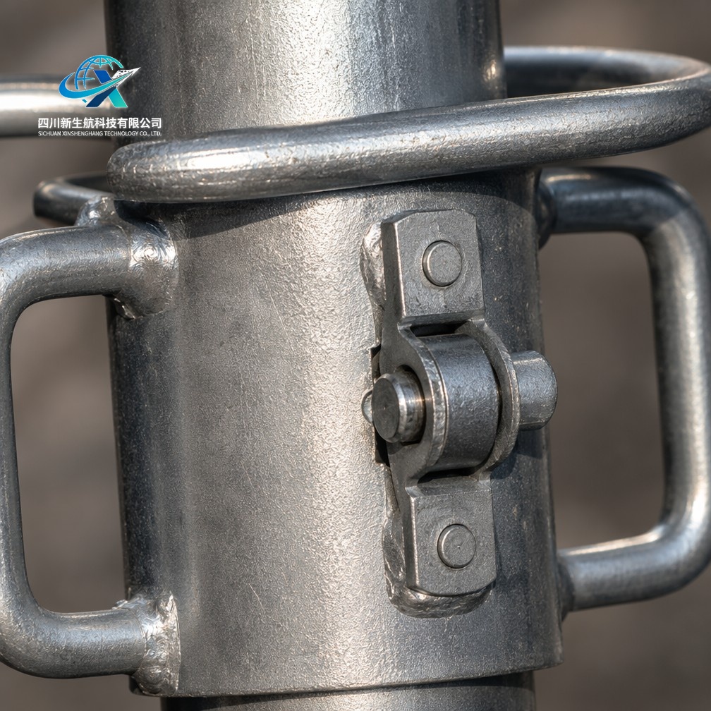 Galvanized Steel Shoring Prop , Telescopic Adjustable Post Jack Support