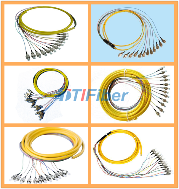 OS2 Monomode Fiber Optic Pigtail High Return Loss and Low Insertion Loss