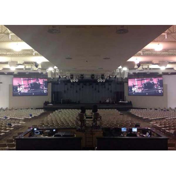 Spinning LED Display , Stadium Hanging LED Display ROHS CE Approved