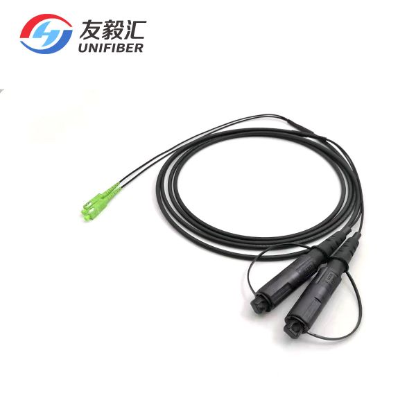 Pre Connectorized Optitap SC APC Drop Cable Assemblies 2 Core