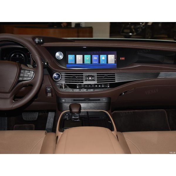 Viknav Linux System For Lexus LS 2018 -2020 Wireless Apple CarPlay Android Auto display screen