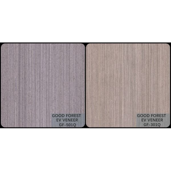 Silver Walnut Engineered Wood Veneer Customized ISO Certification