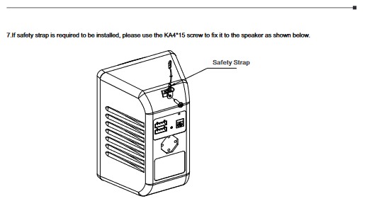 High Performance Cabinet Loudspeaker For SIP Paging Notification