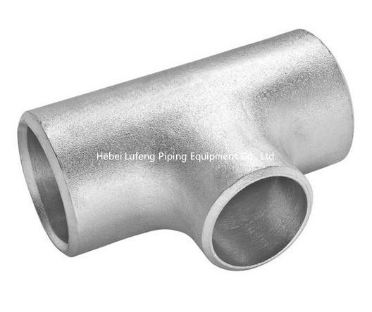 astm/ansi stainless steel butt weld pipe seamless reducing tee