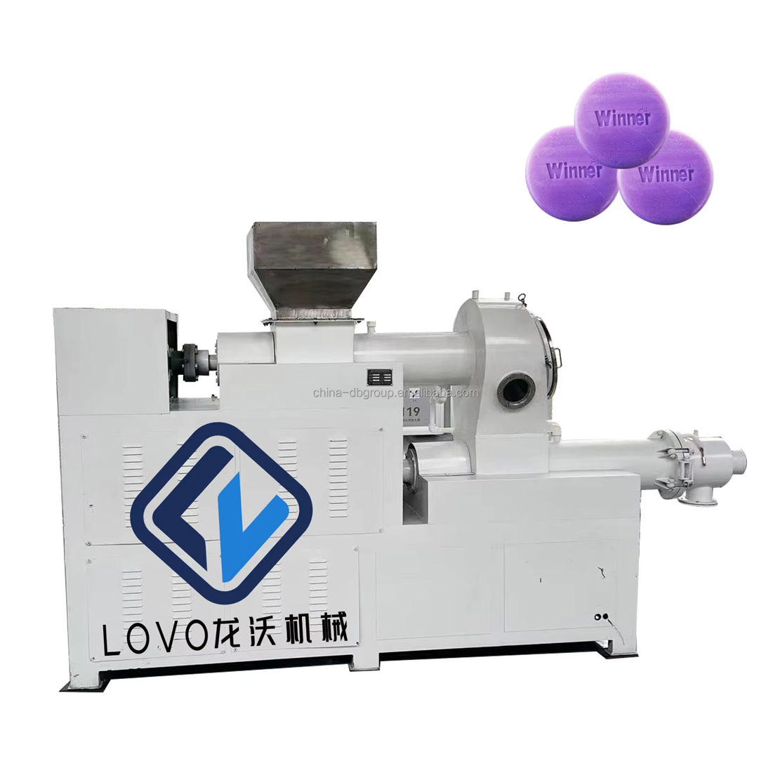 Fully Automatic Laundry Soap Production Line with Soap Cutting Stamping Unit