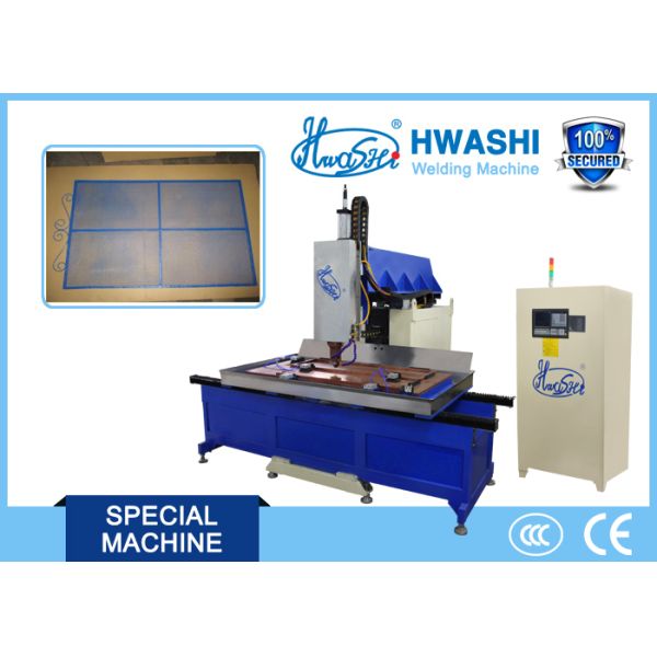 Steel Kitchen Rack Automatic Welding Machine For Welding Pipe And Wire Mesh